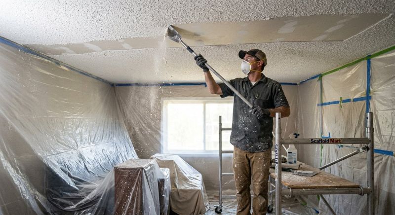 Ceiling Scraping in Denver, CO