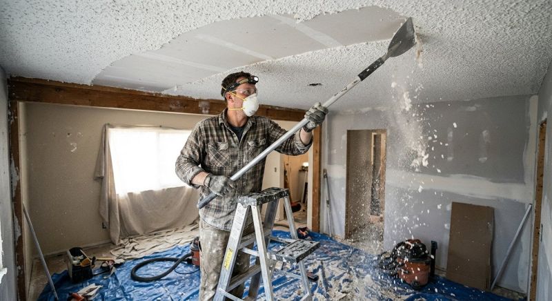 Ceiling Scraping in Arvada, CO