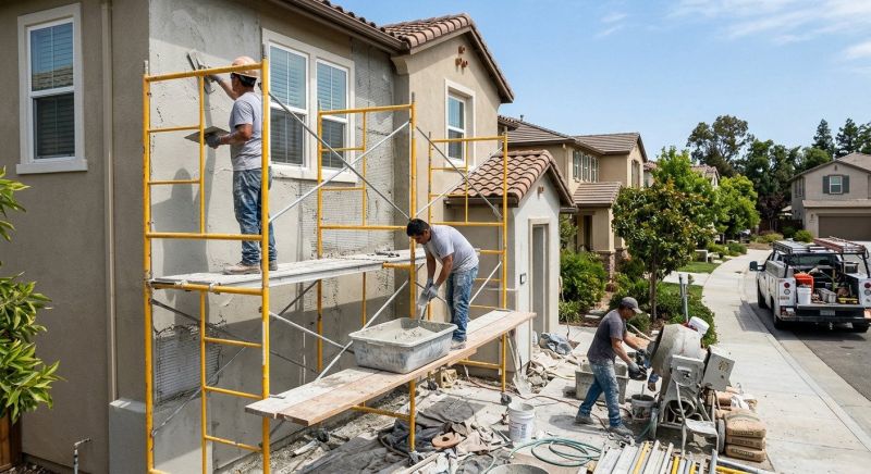 Home Stucco Installation in Napa, CA