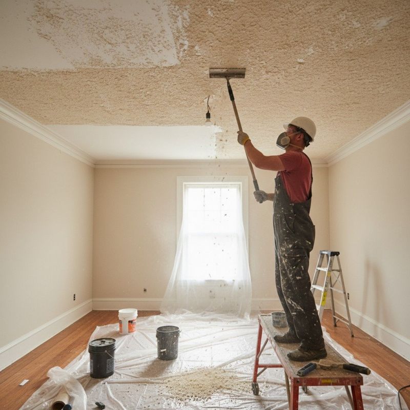 Knockdown Ceiling Removal in Corpus Christi, TX