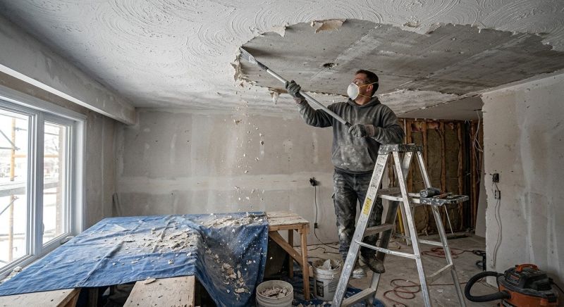 Stipple Ceiling Removal in Boulder, CO