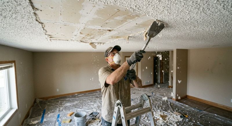 Textured Ceiling Removal in Terre Haute, IN