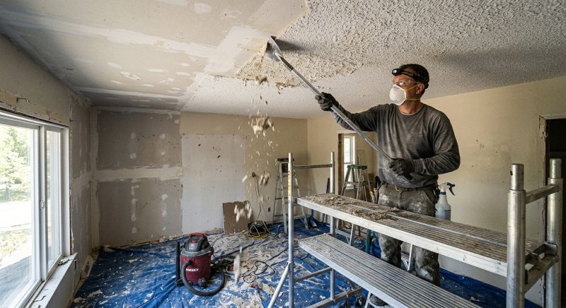 Ceiling Scraping in Georgetown, TX