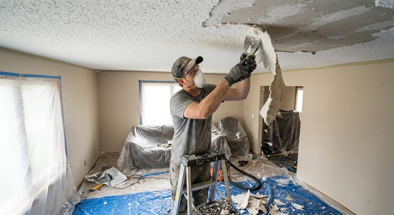 Ceiling Scraping in Littleton, CO