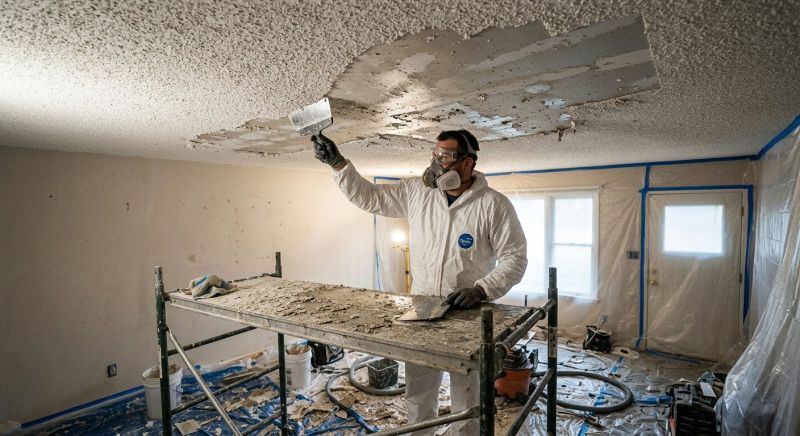 Ceiling Scraping in Dayton, OH