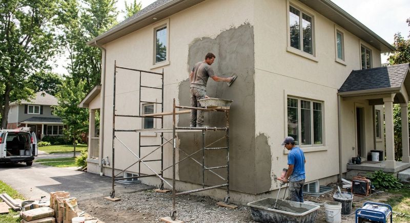 Stucco Siding Replacement in Santa Rosa, CA