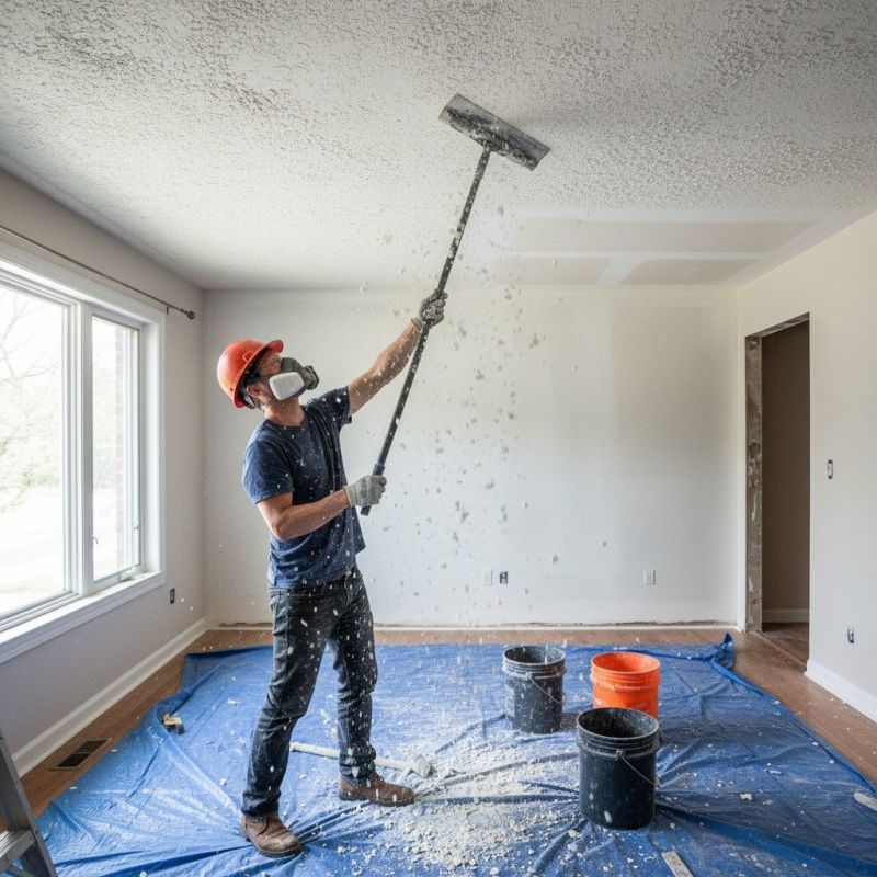 Textured Ceiling Removal in Terre Haute, IN