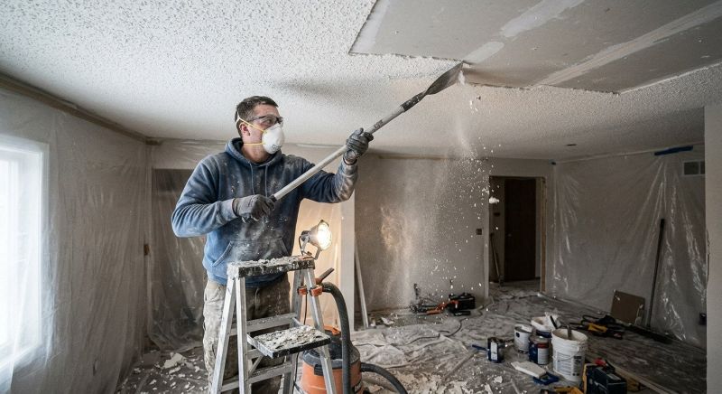 Textured Ceiling Scraping in Phoenix, AZ