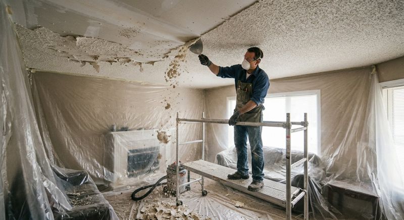 Textured Ceiling Scraping in Denver, CO